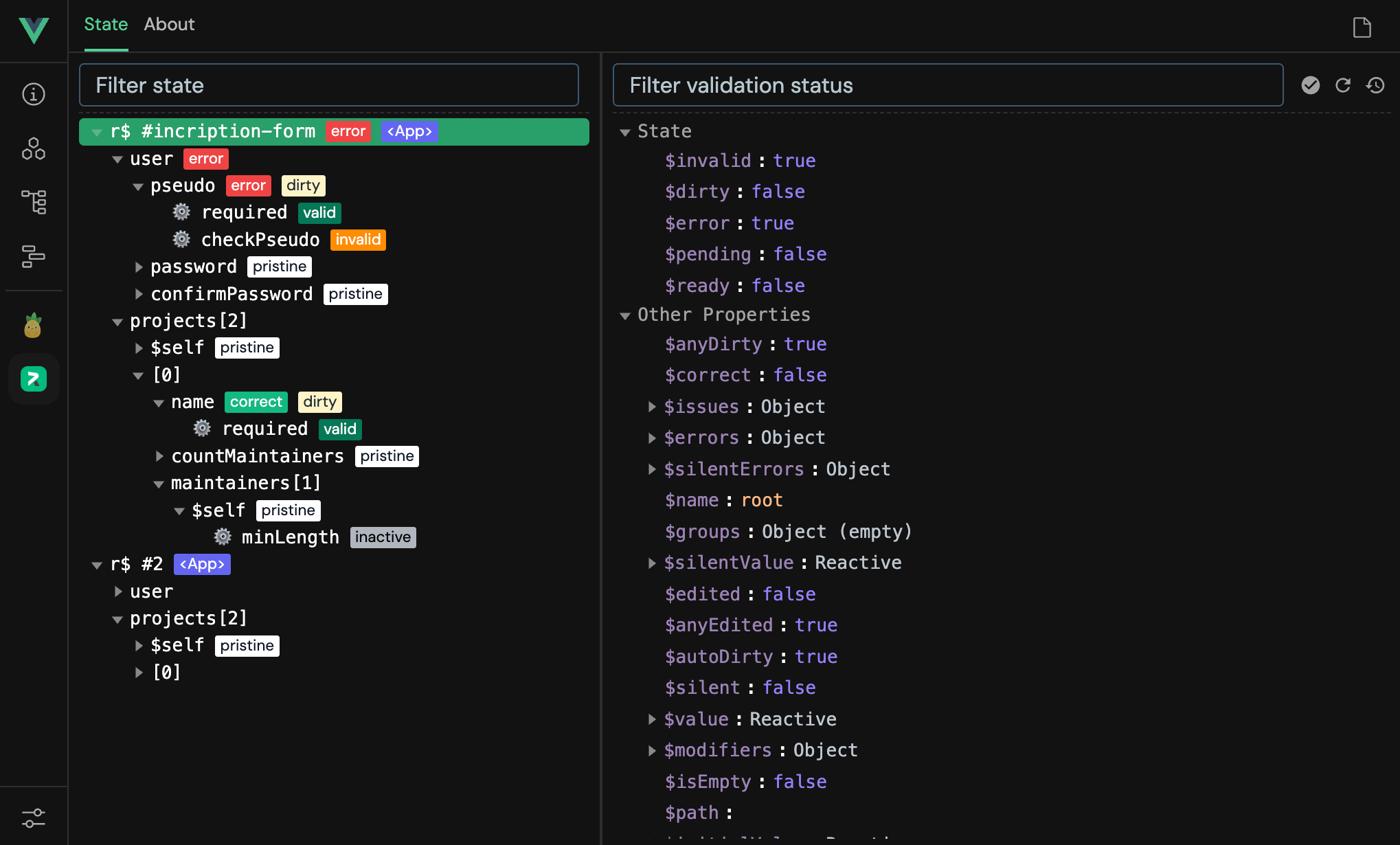 Regle Devtools Screenshot